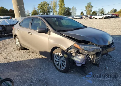 2019 Toyota Corolla L z USA, uszkodzony, nr VIN 2T1BURHE7KC142825